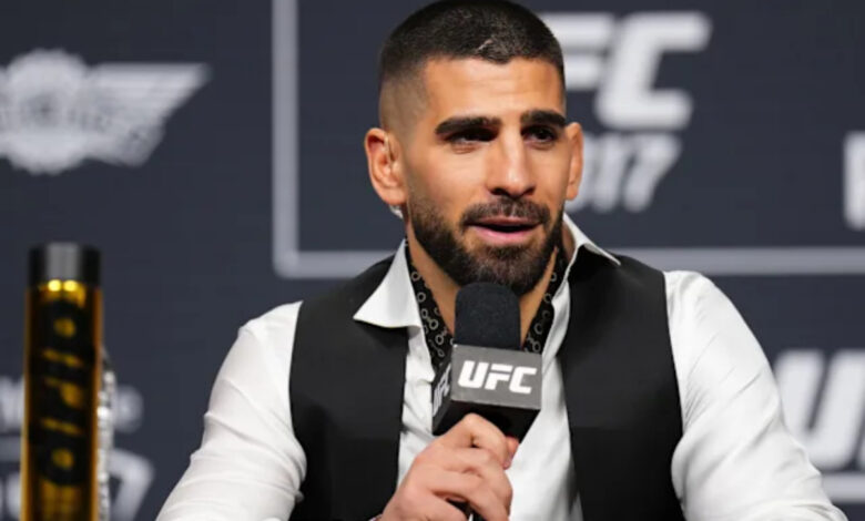 Ilia Topuria UFC press conference
