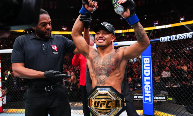 Joshua Van UFC 323 title win