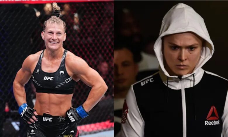 Kayla Harrison and Ronda Rousey