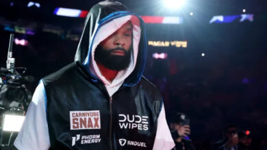 Tyron Woodley entrance for Anderson Silva fight