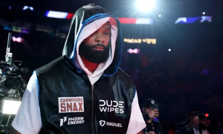 Tyron Woodley entrance for Anderson Silva fight