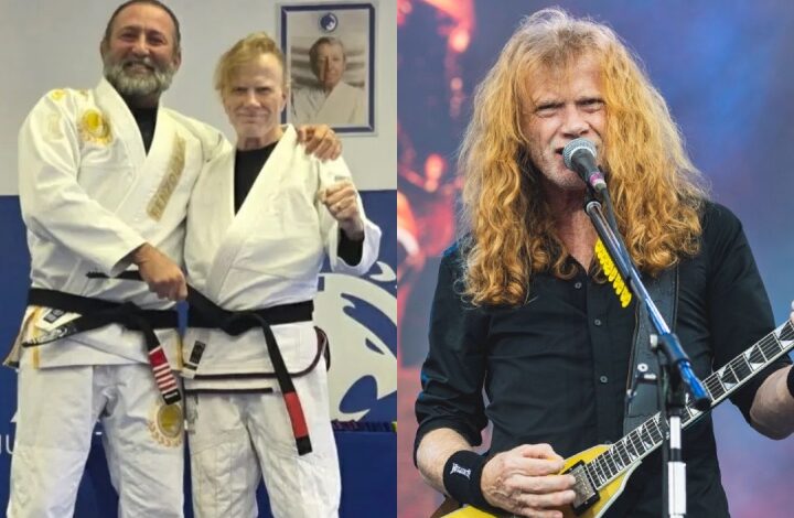 Megadeth Legend Dave Mustaine Earns BJJ Black Belt At 63 Years Old