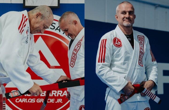 BJJ Legend Vinicius “Draculino” Magalhães Promoted To Coral Belt