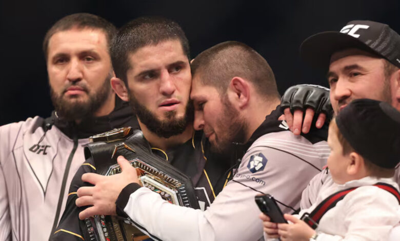Islam Makhachev Khabib Nurmagomedov