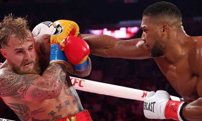 Anthony Joshua, Jake Paul, Boxing, KO, Pros react