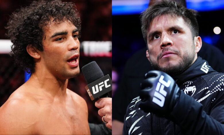 Payton Talbott speaks after a win, opposite Henry Cejudo at UFC Seattle