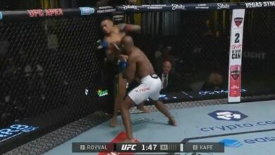Manel Kape, UFC Vegas 112, KO, Brandon Royval, Results, UFC