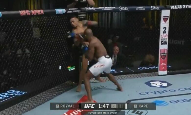 Manel Kape, UFC Vegas 112, KO, Brandon Royval, Results, UFC
