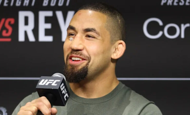Robert Whittaker UFC press conference