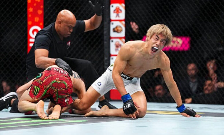 Tatsuro Taira defeats Brandon Moreno at UFC 323