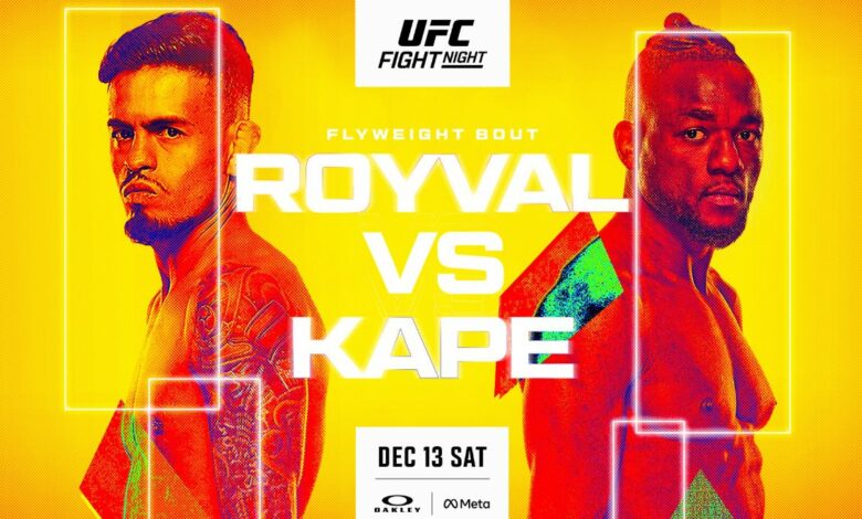 UFC Vegas 112, Brandon Royval, Manel Kape, Results, UFC
