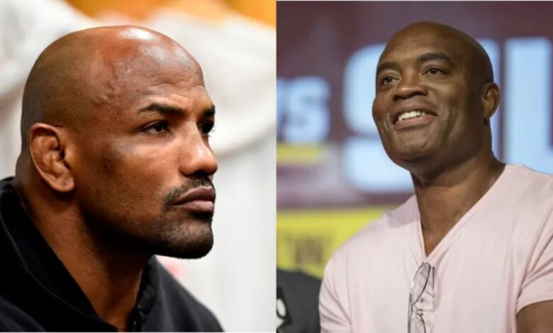 Yoel Romero and Anderson Silva