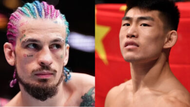 Sean O'Malley and Song Yadong at UFC 324