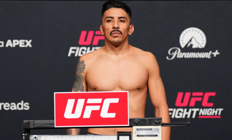 Gianni Vazquez misses weight before UFC Vegas 113