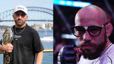 Alexander Volkanovski and Jean Silva (1)