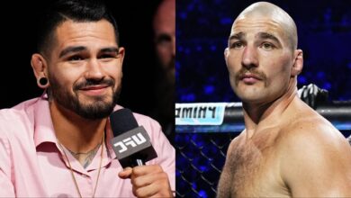 Anthony Hernandez and Sean Strickland