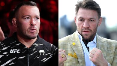 Colby Covington and Conor McGregor