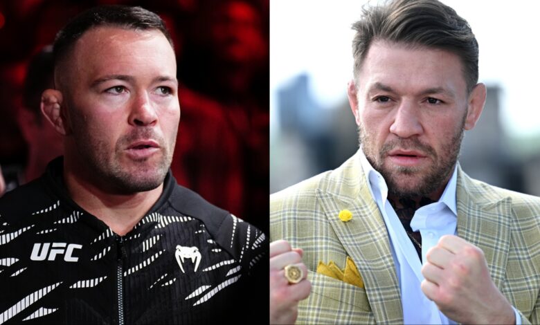 Colby Covington and Conor McGregor