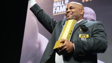 Daniel Cormier's UFC Hall of Fame induction