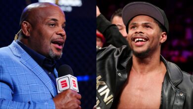 Daniel Cormier and Shakur Stevenson