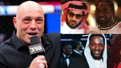 Joe Rogan, Terence Crawford, Turki Alalshikh, and Kendrick Lamar