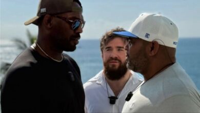 Jon Jones and Daniel Cormier face off ahead of ALF Reality 3