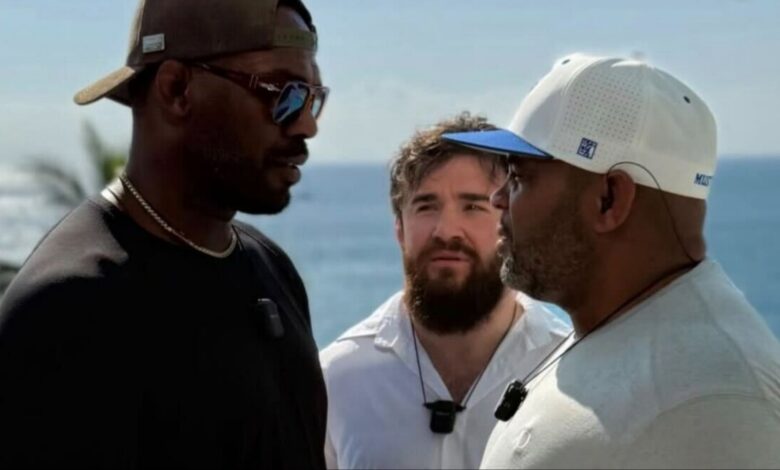 Jon Jones and Daniel Cormier face off ahead of ALF Reality 3