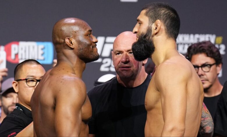 Kamaru Usman and Khamzat Chimaev