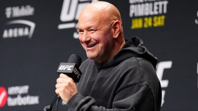 UFC CEO Dana White at the UFC 324 press conference