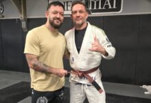 Hollywood Star Tom Hardy Promoted To Brazilian Jiu-Jitsu Brown Belt
