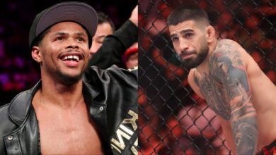 Shakur Stevenson and Ilia Topuria