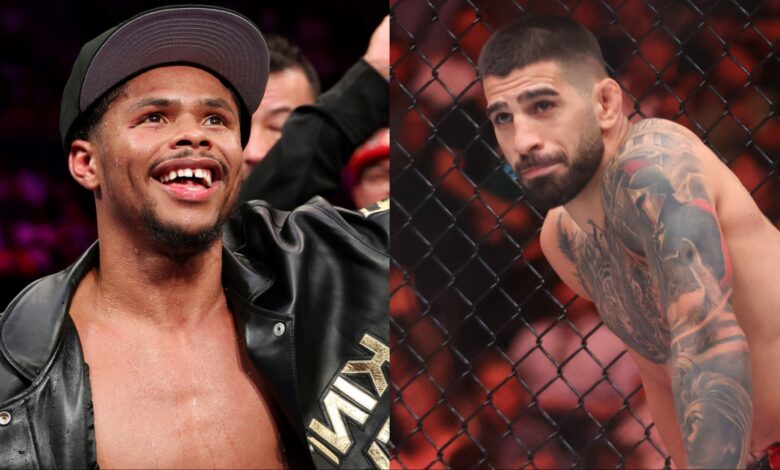 Shakur Stevenson and Ilia Topuria