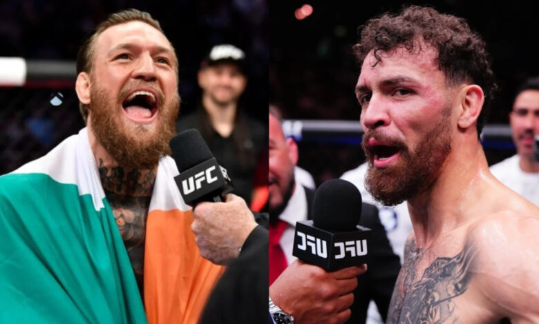 Conor McGregor and Mauricio Ruffy