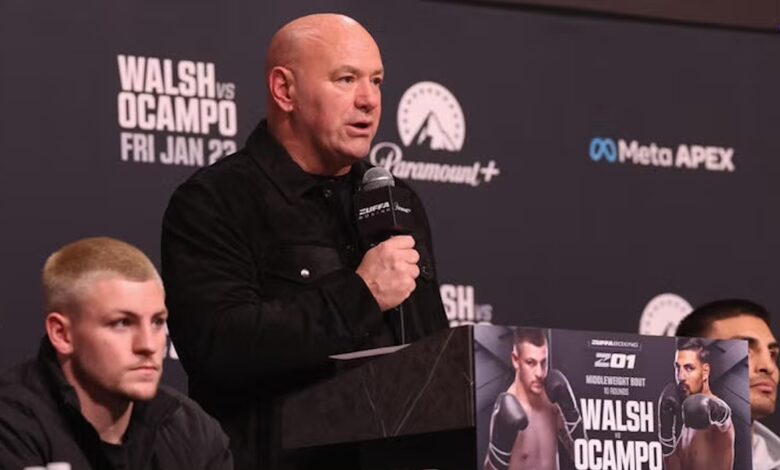 Dana White, UFC, Zuffa boxing
