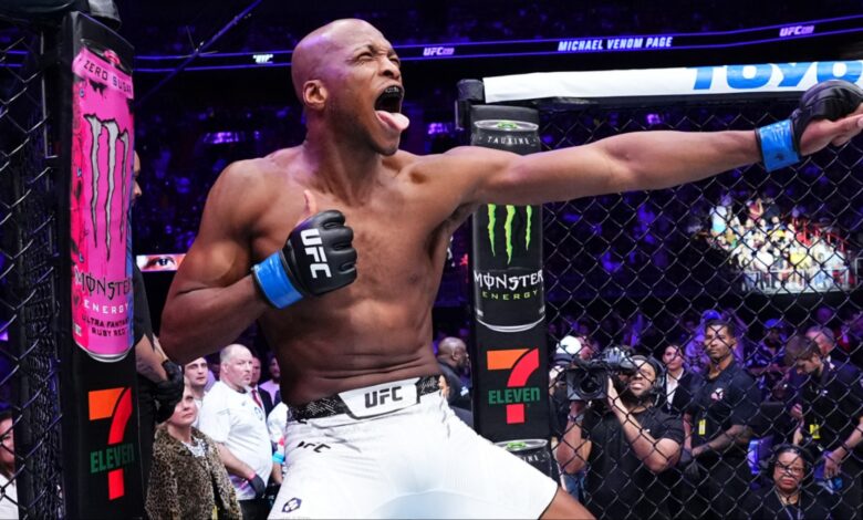 Michael 'Venom' Page enters the Octagon for his fight at UFC 299