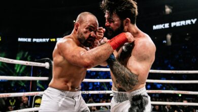 Eddie Alvarez and Mike Perry