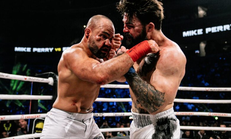 Eddie Alvarez and Mike Perry