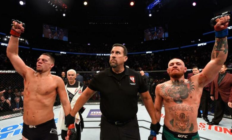 Nate Diaz Conor McGregor UFC